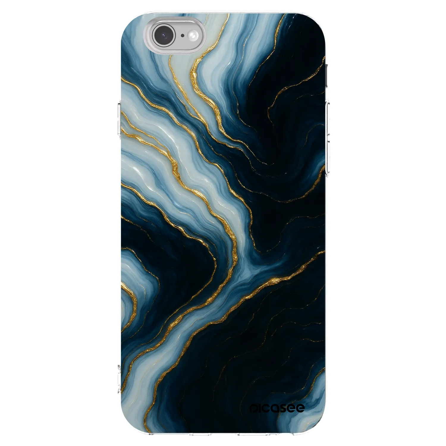 Picasee silikonska prozirna maskica za Apple iPhone 6/6S - Luna