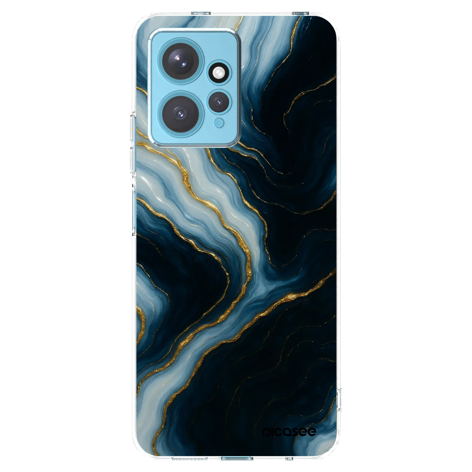 Picasee silikonska prozirna maskica za Xiaomi Redmi Note 12 4G - Luna