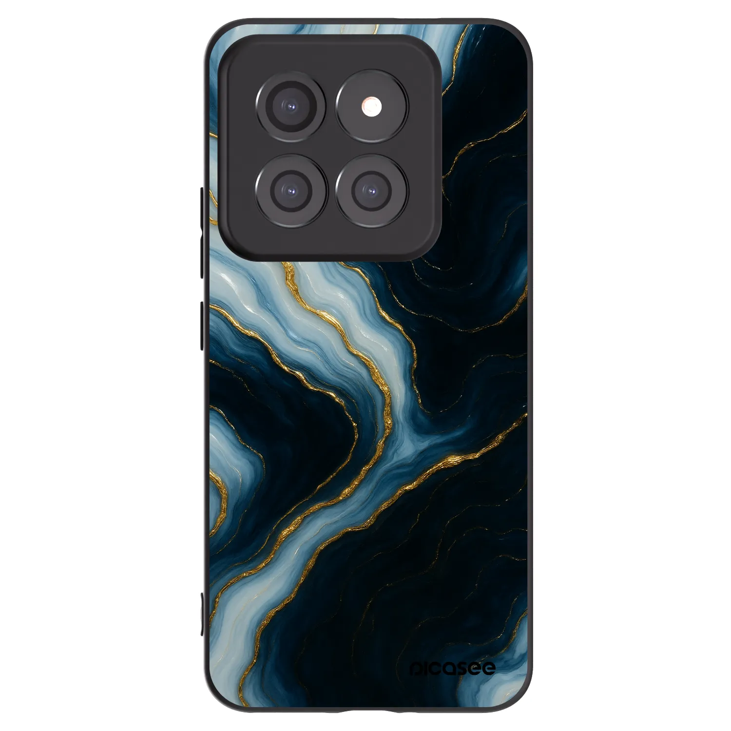 Picasee crna silikonska maskica za Xiaomi 14 Pro - Luna