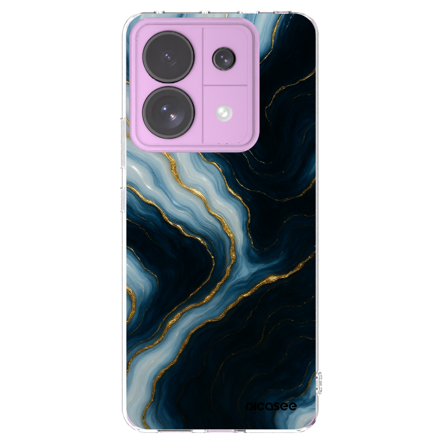 Picasee silikonska prozirna maskica za Xiaomi Redmi Note 13 Pro 5G - Luna