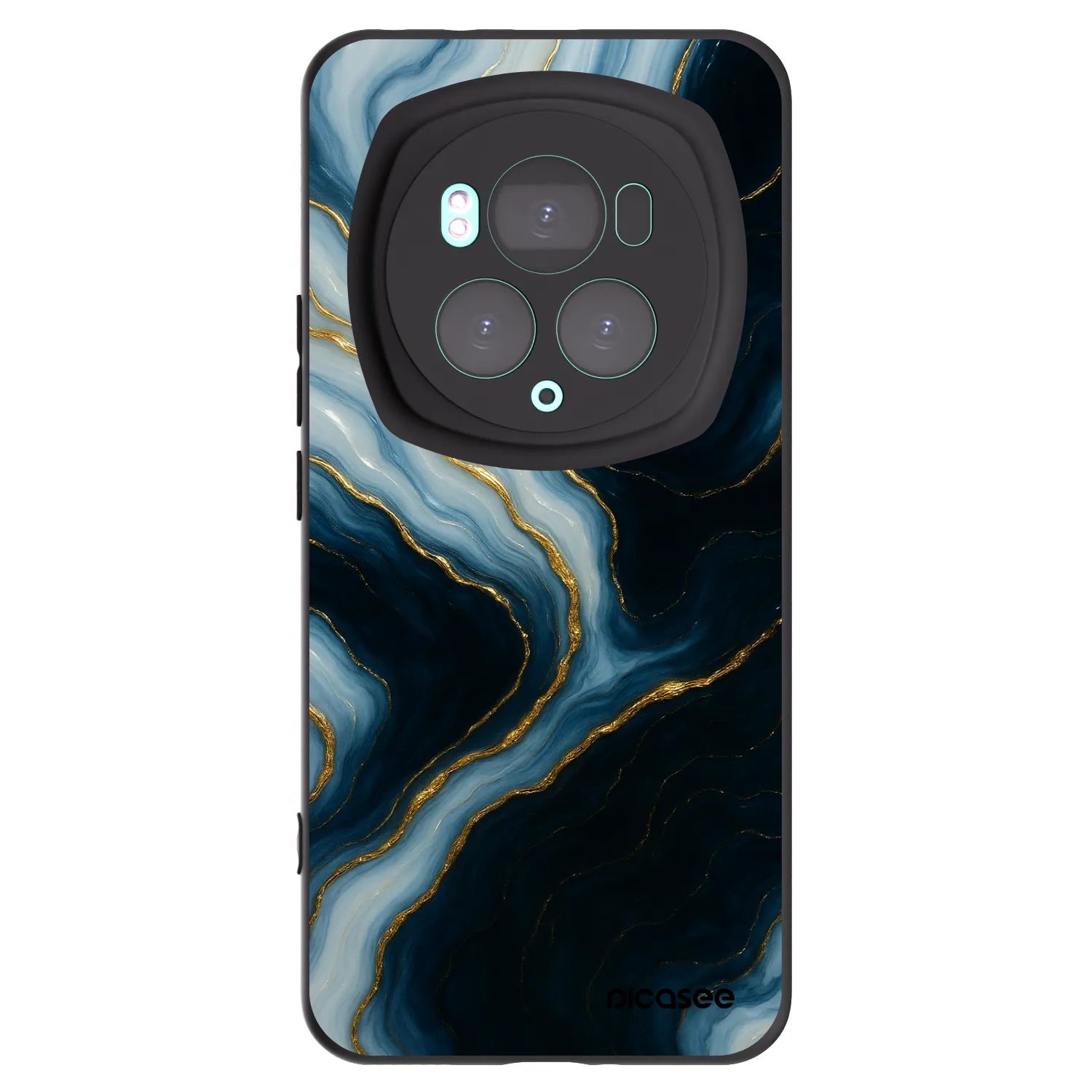 Picasee crna silikonska maskica za Honor Magic6 Pro - Luna