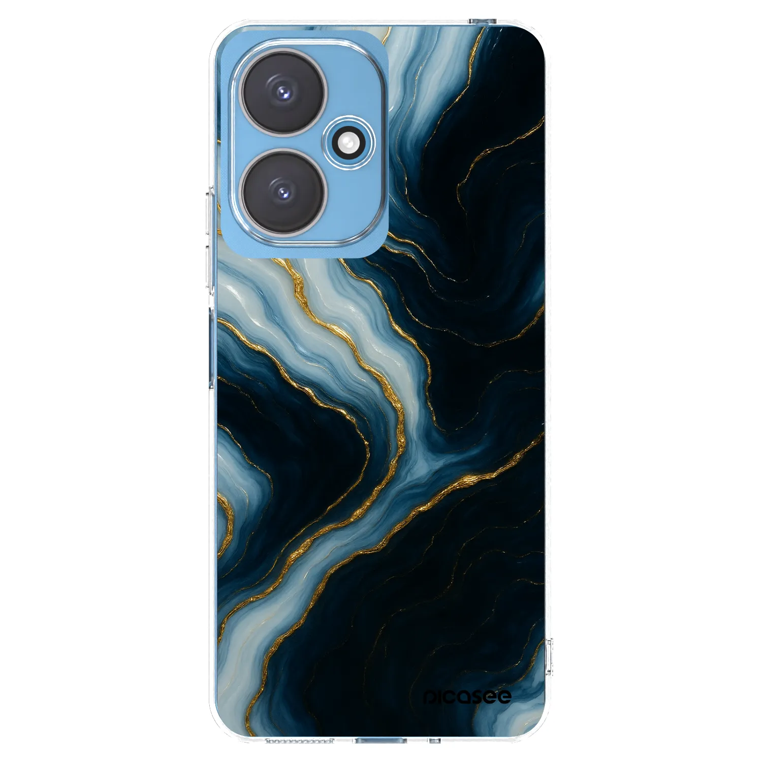 Picasee silikonska prozirna maskica za Xiaomi Redmi 13C 5G - Luna