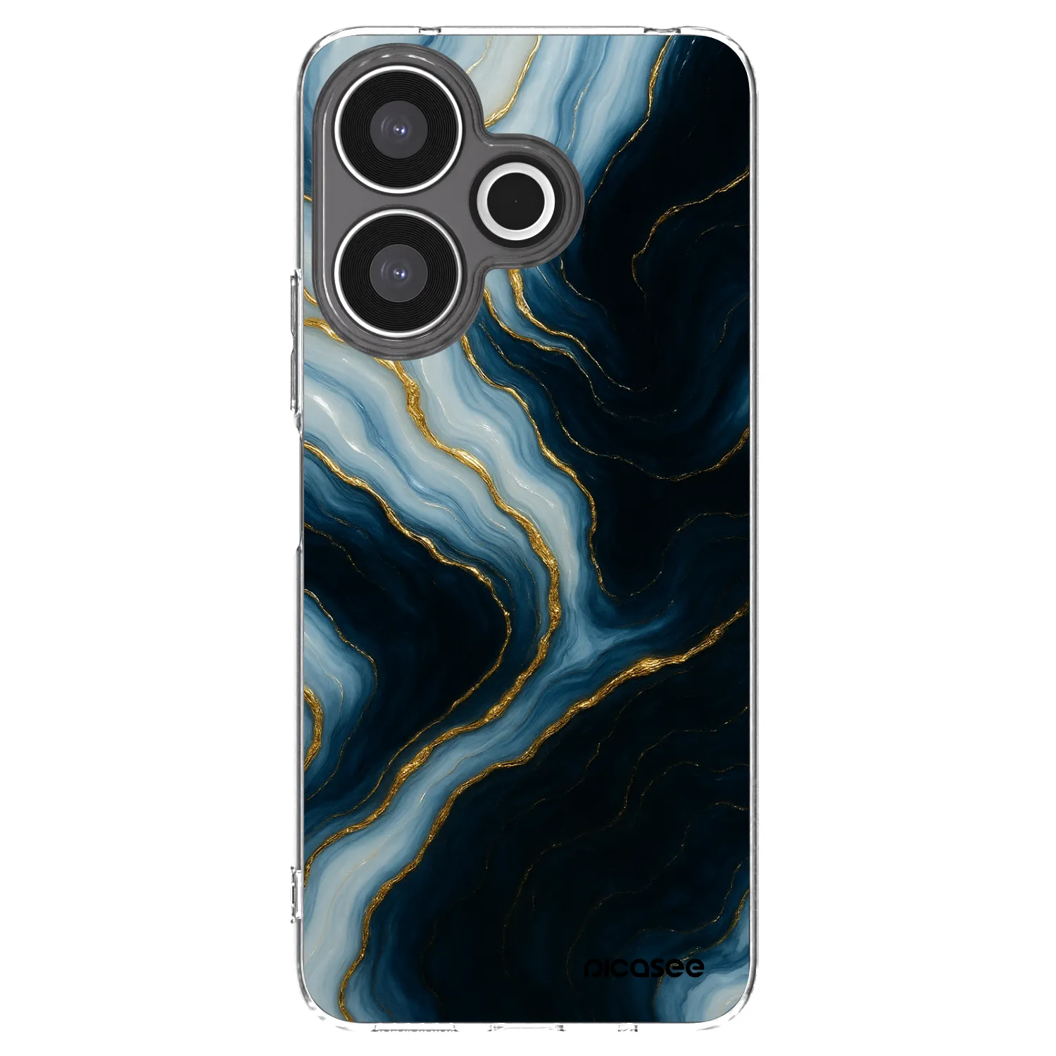 Picasee silikonska prozirna maskica za Xiaomi Redmi 13 4G - Luna