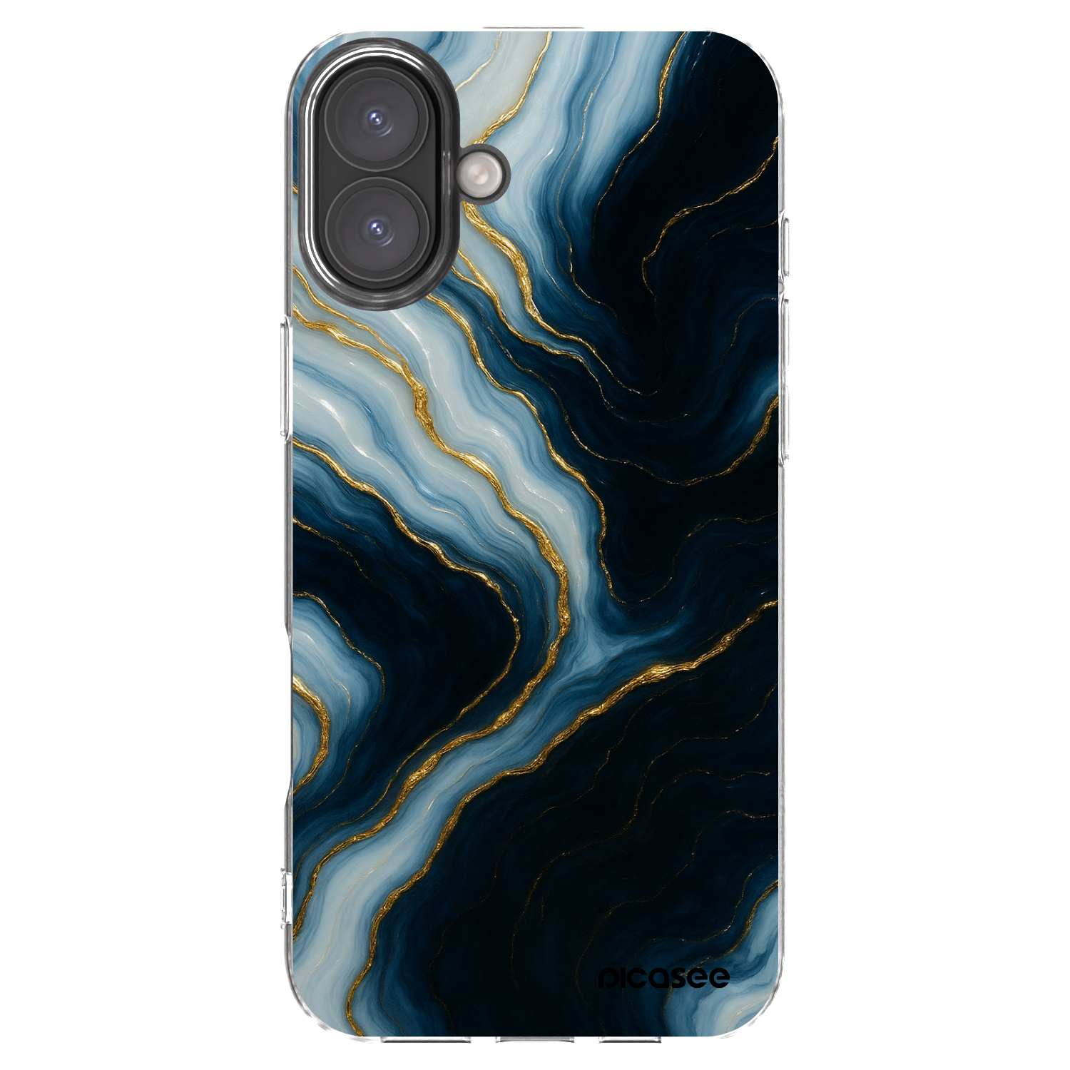 Picasee silikonska prozirna maskica za Apple iPhone 16 Plus - Luna
