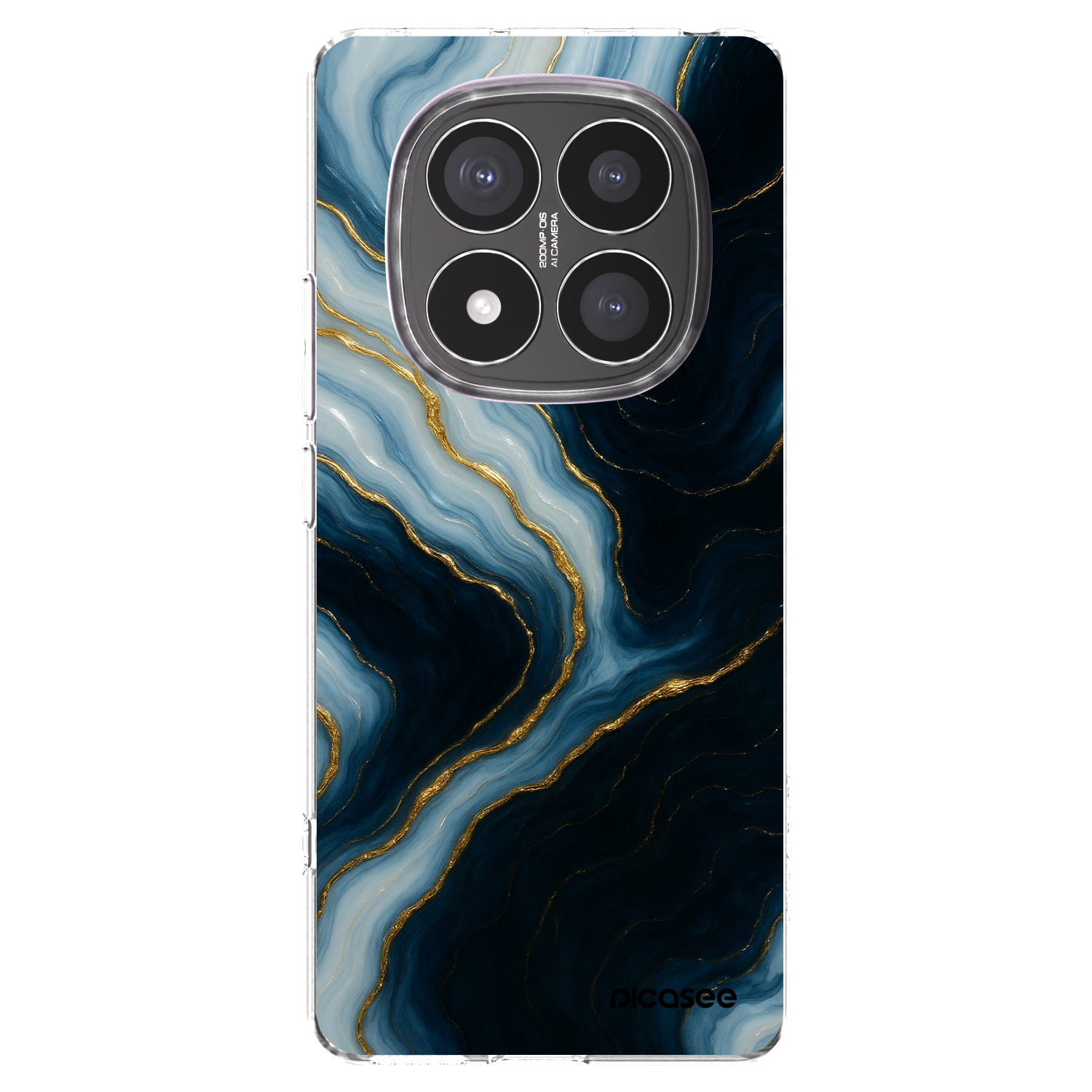 Picasee silikonska prozirna maskica za Xiaomi Redmi Note 14 Pro+ 5G - Luna
