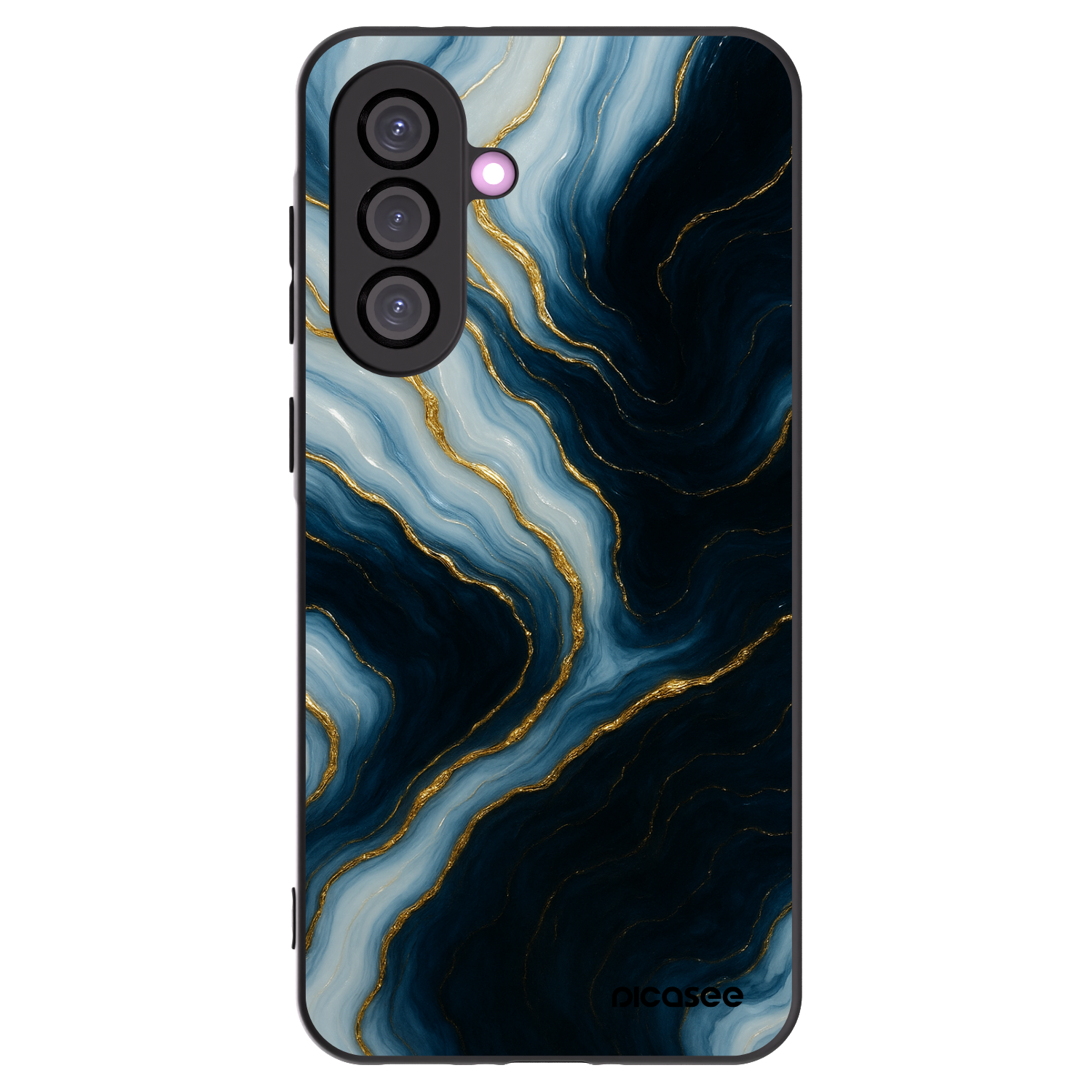 Picasee crna silikonska maskica za Samsung Galaxy A36 5G - Luna