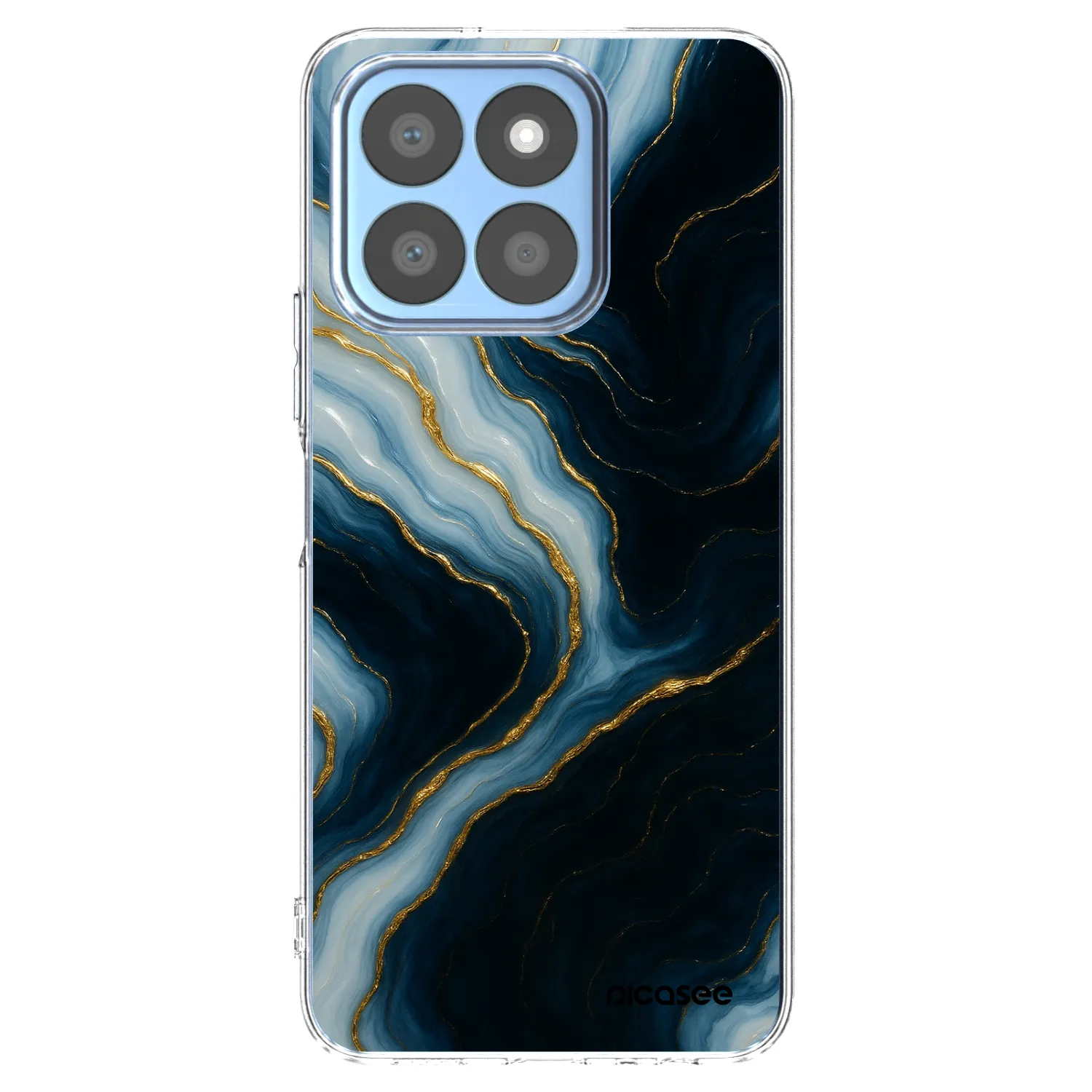 Picasee silikonska prozirna maskica za Honor X8c - Luna