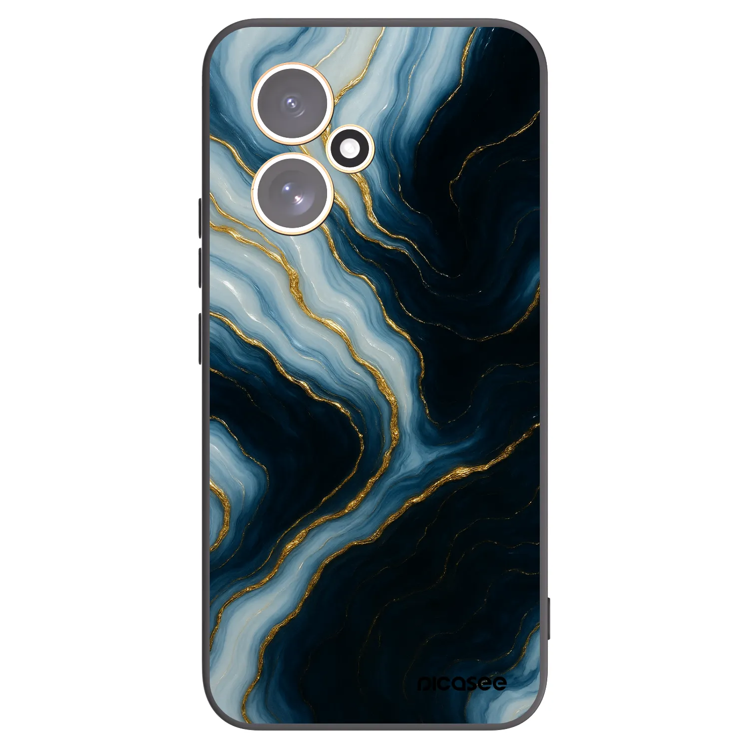 Picasee crna silikonska maskica za Honor 400 5G - Luna