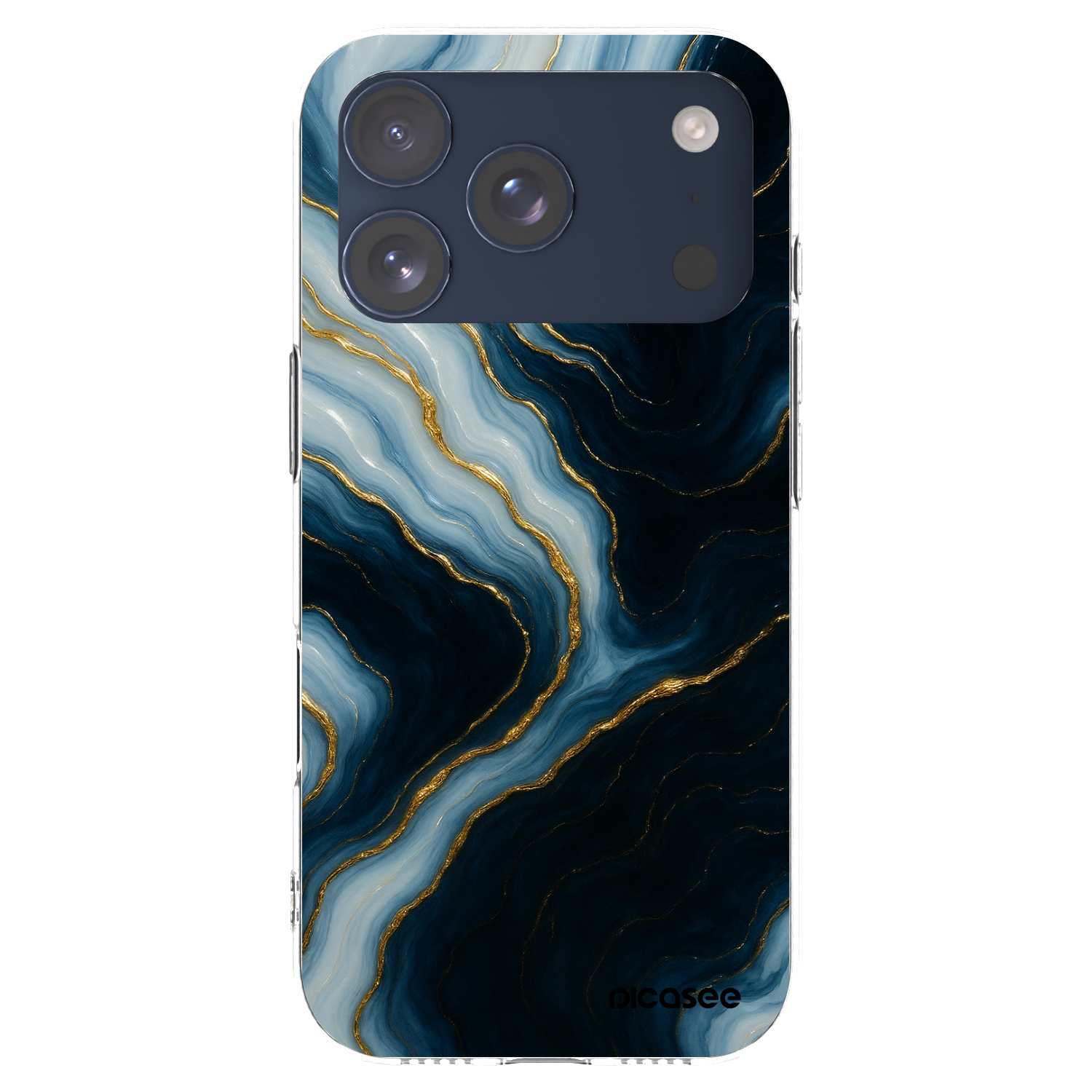 Picasee silikonska prozirna maskica za Apple iPhone 17 Pro - Luna