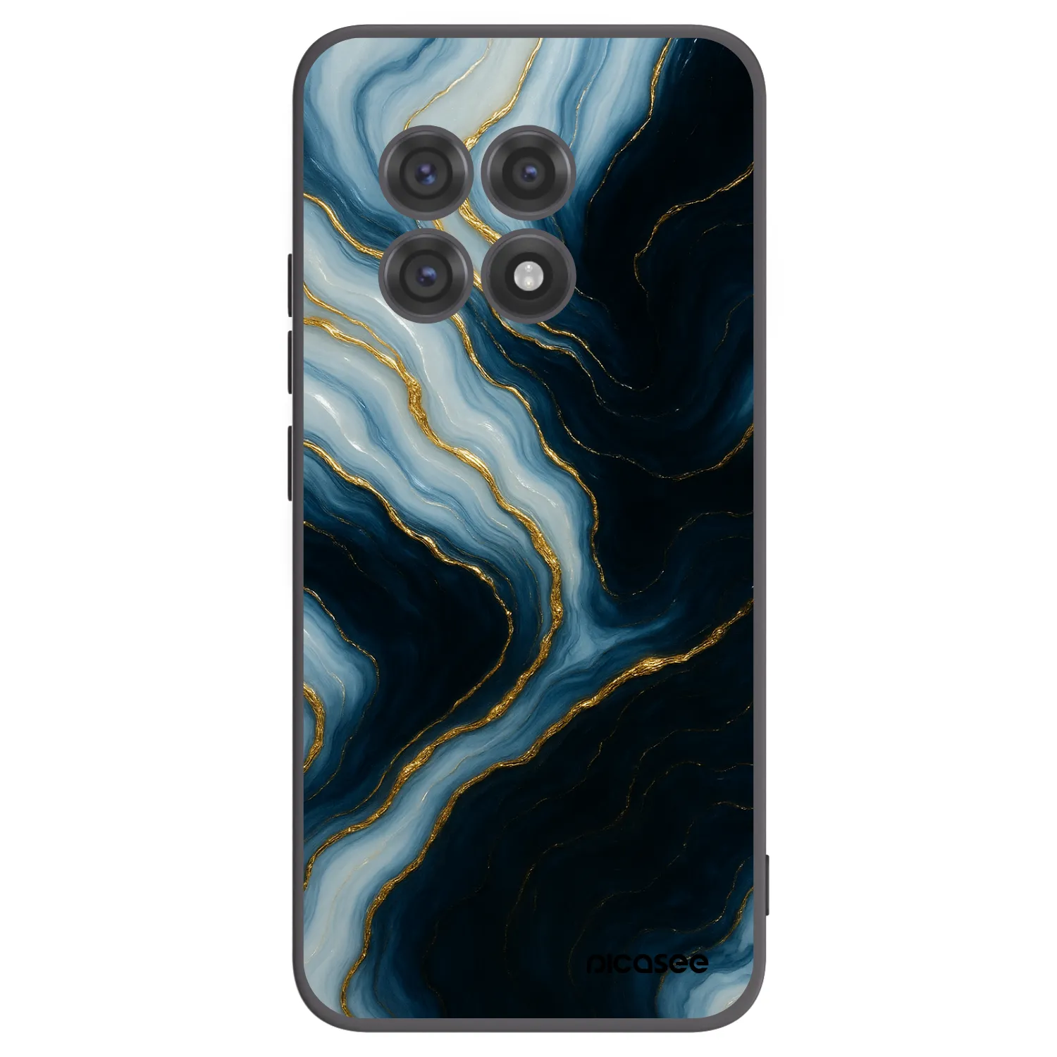 Picasee crna silikonska maskica za OnePlus 13R 5G - Luna