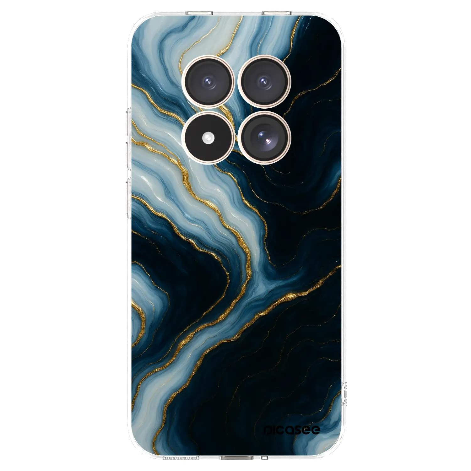 Picasee silikonska prozirna maskica za Xiaomi Redmi Note 15 Pro 4G - Luna