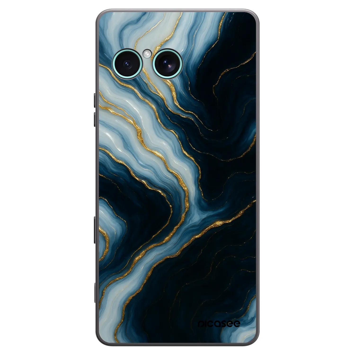 Picasee crna silikonska maskica za Sony Xperia 10 VII - Luna