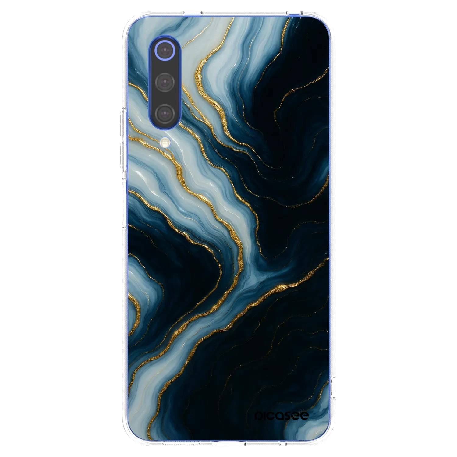 Picasee silikonska prozirna maskica za Xiaomi Mi 9 SE - Luna