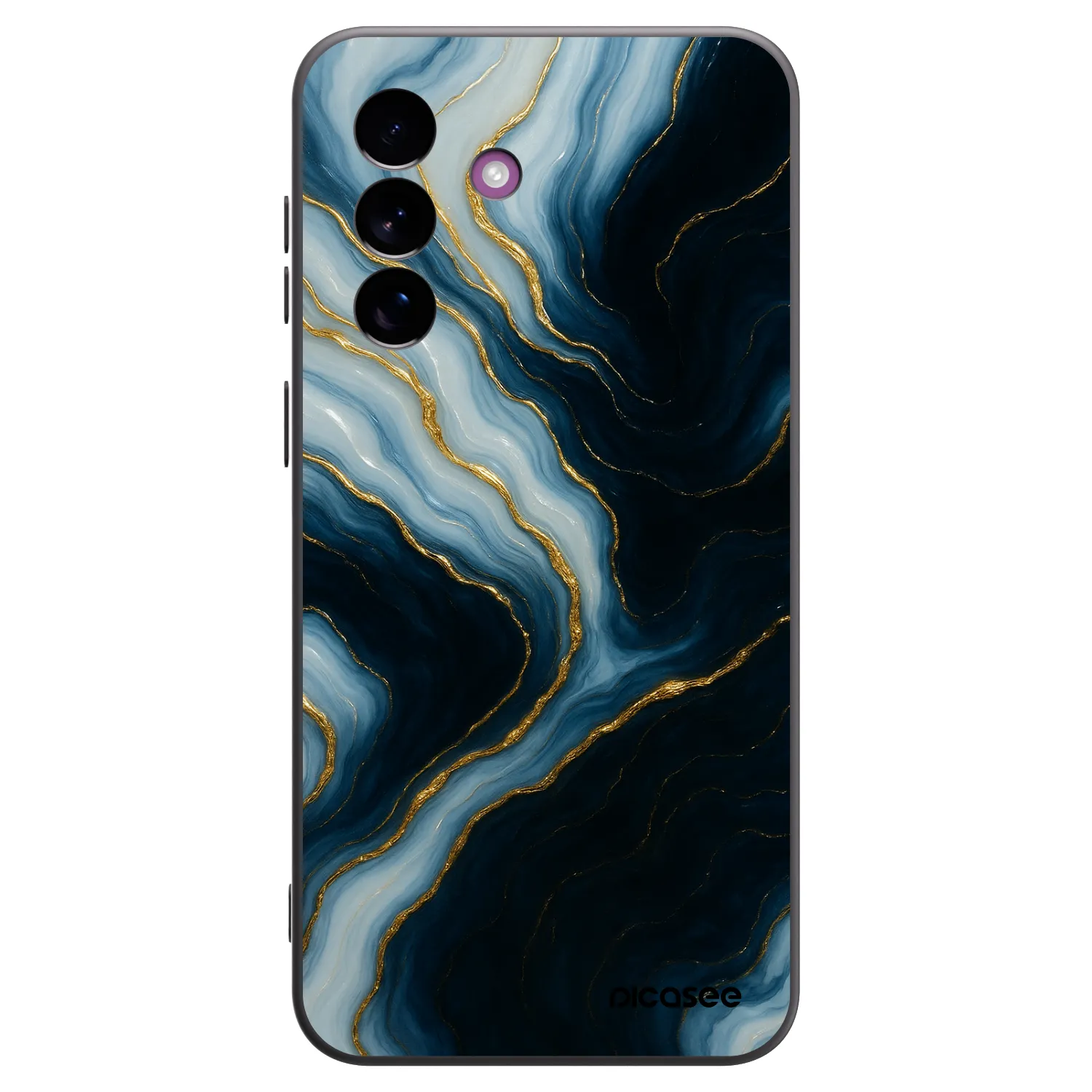 Picasee crna silikonska maskica za Samsung Galaxy A37 - Luna
