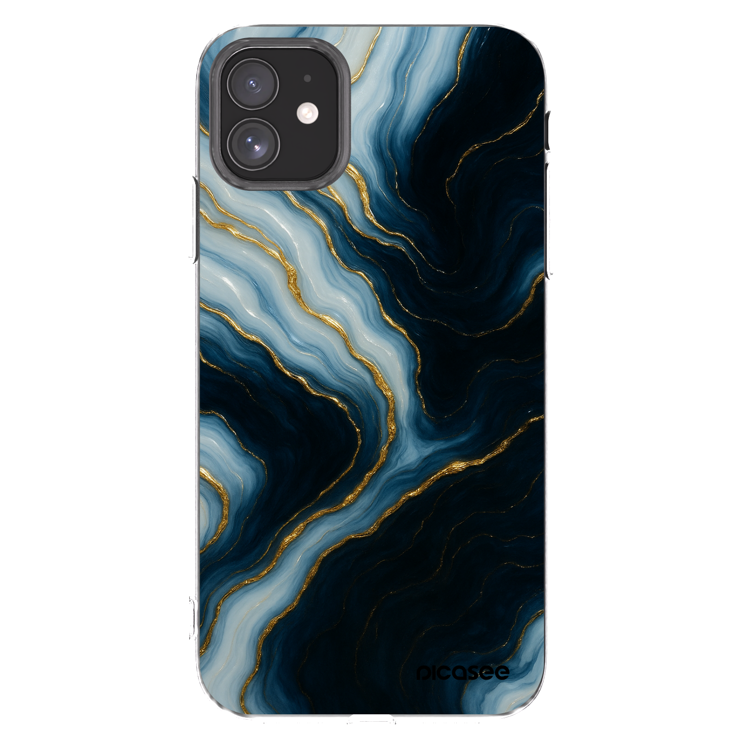 Picasee silikonska prozirna maskica za Apple iPhone 11 - Luna