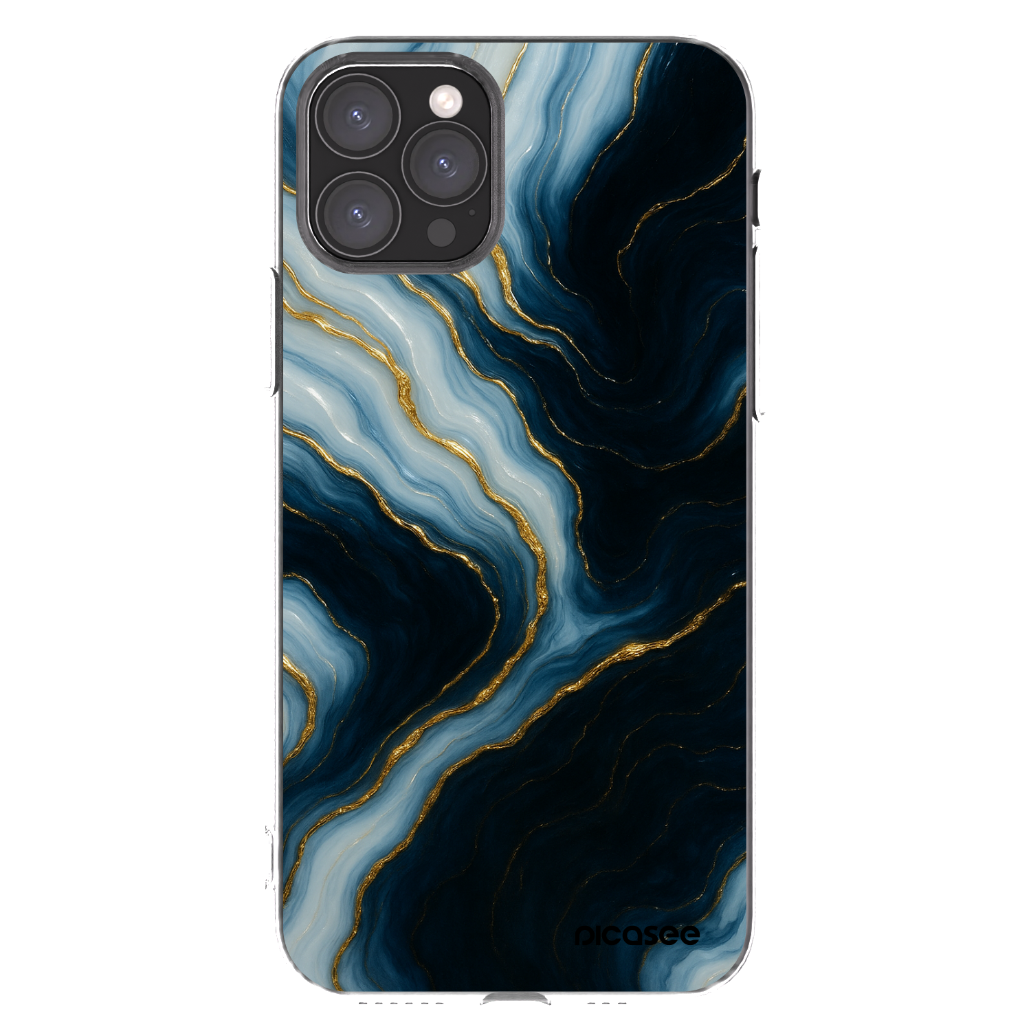 Picasee silikonska prozirna maskica za Apple iPhone 11 Pro - Luna