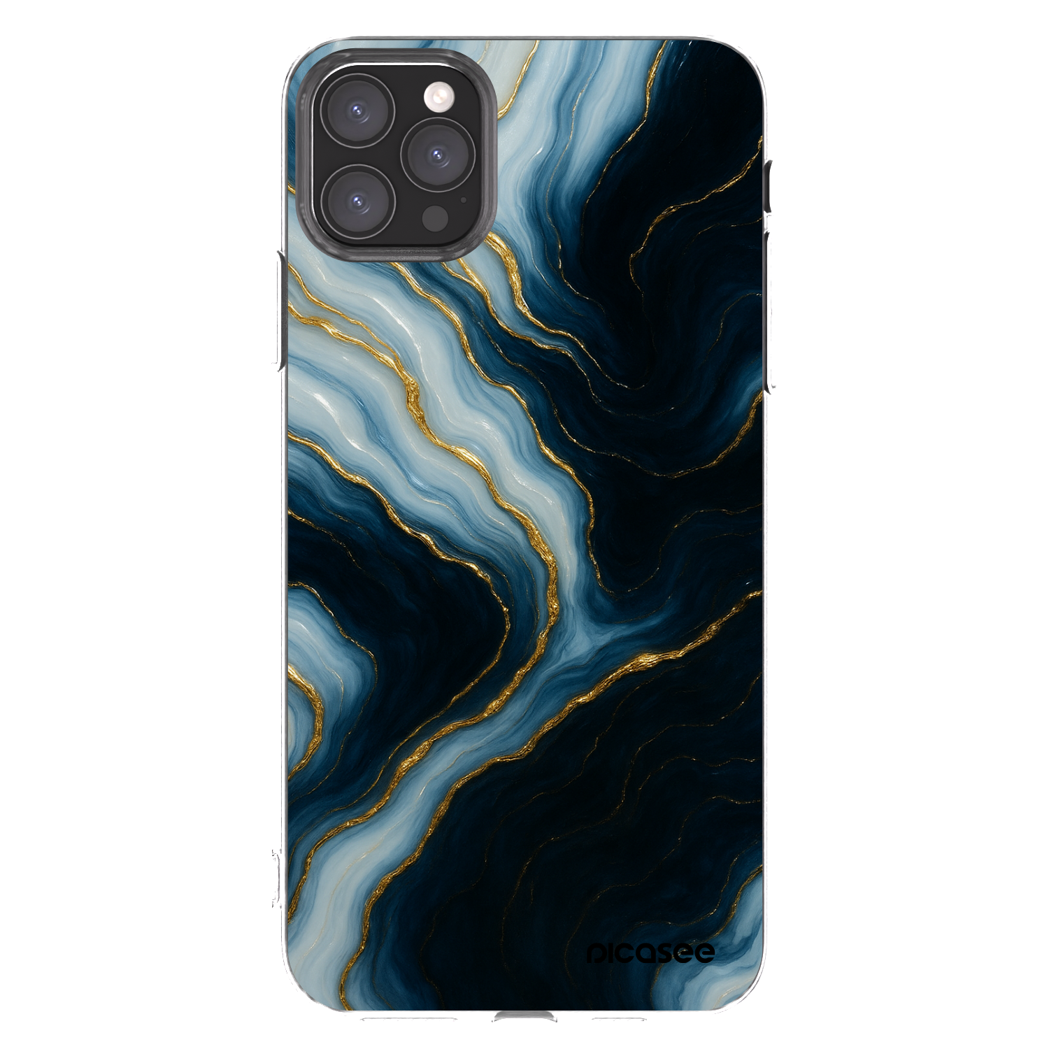 Picasee silikonska prozirna maskica za Apple iPhone 11 Pro Max - Luna
