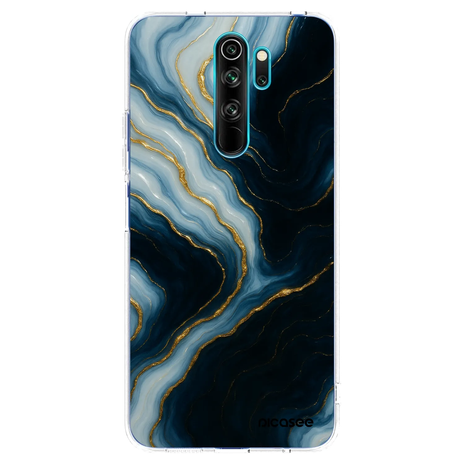 Picasee silikonska prozirna maskica za Xiaomi Redmi Note 8 Pro - Luna