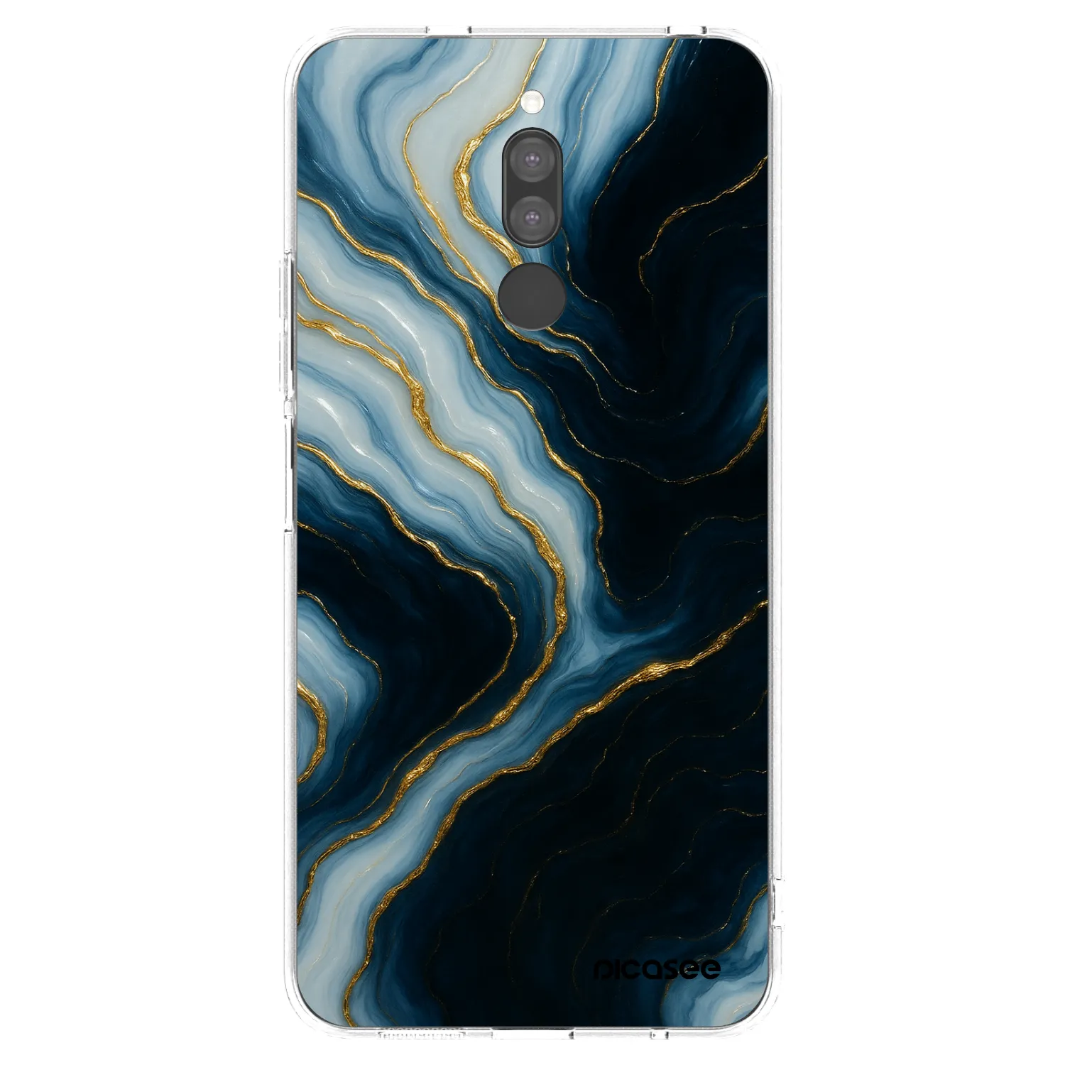 Picasee silikonska prozirna maskica za Xiaomi Redmi 8 - Luna