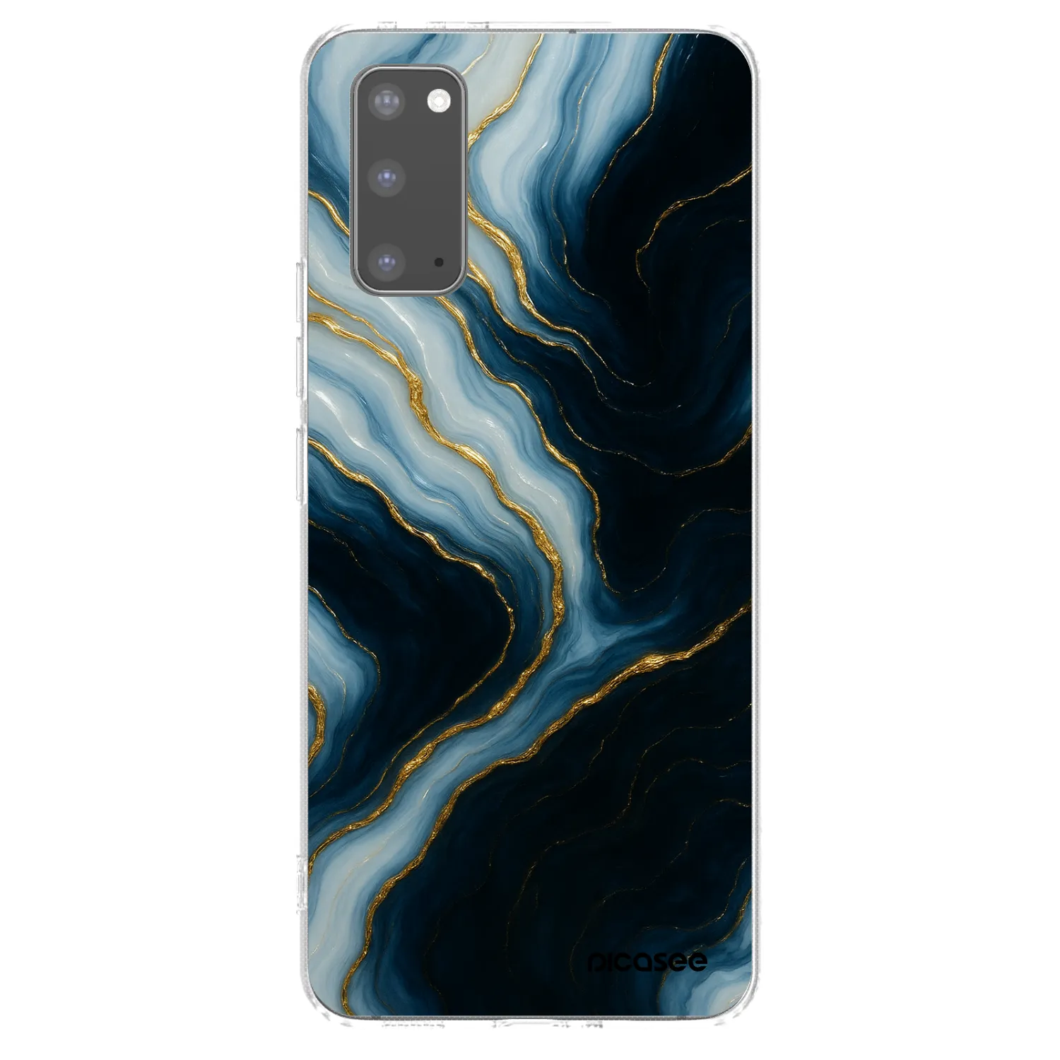 Picasee silikonska prozirna maskica za Samsung Galaxy S20 G980F - Luna