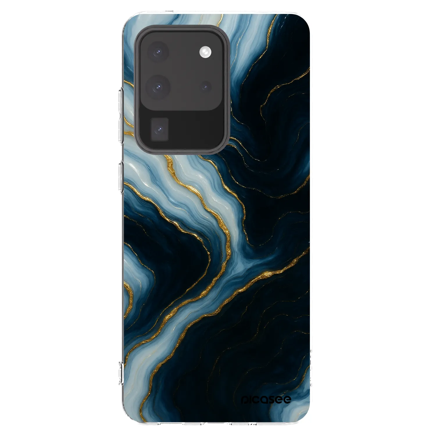 Picasee silikonska prozirna maskica za Samsung Galaxy S20 Ultra 5G G988F - Luna