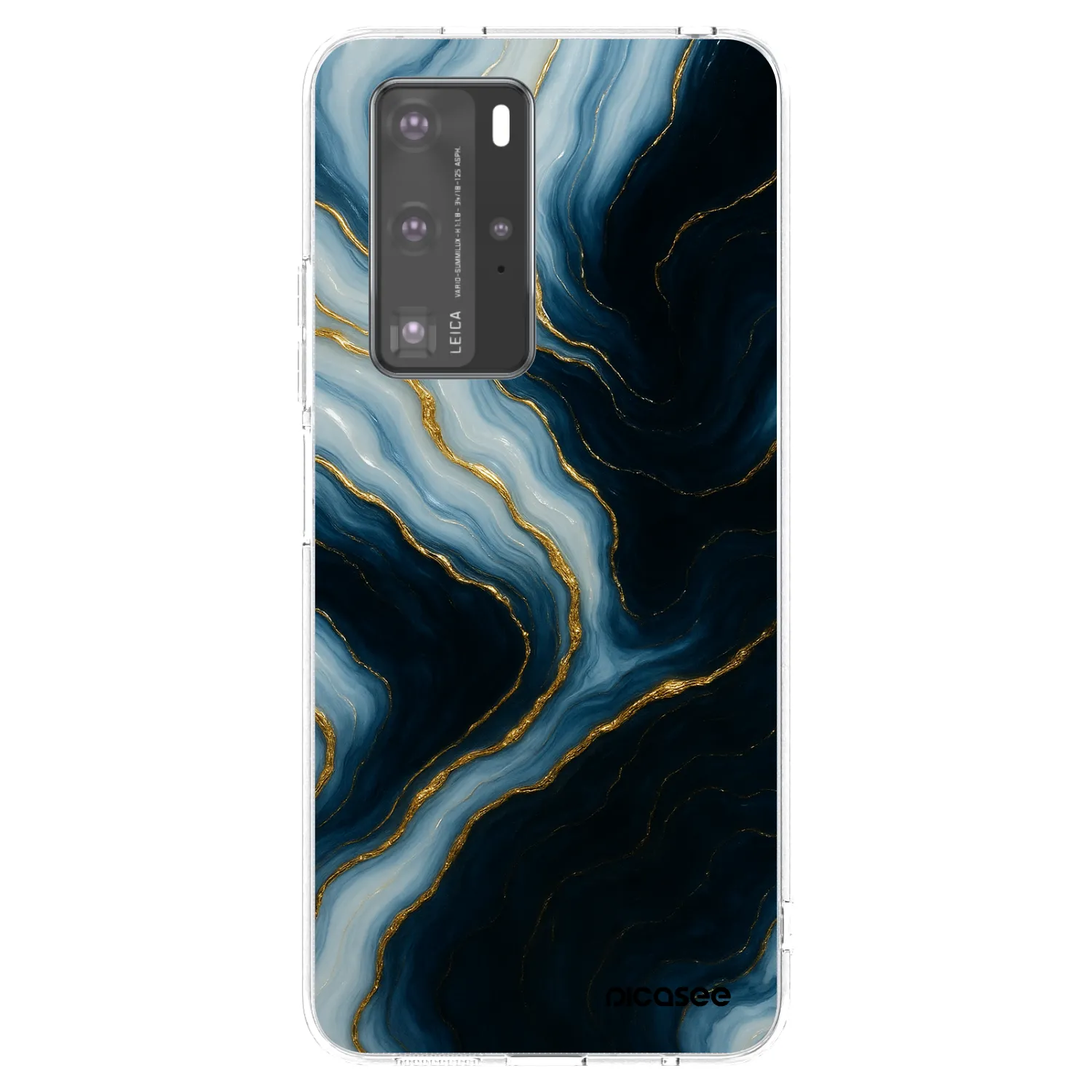 Picasee silikonska prozirna maskica za Huawei P40 Pro - Luna