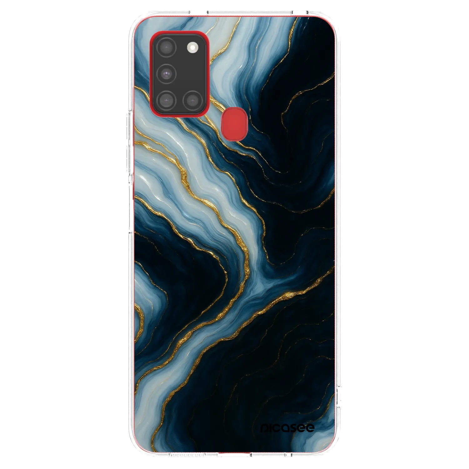 Picasee silikonska prozirna maskica za Samsung Galaxy A21s - Luna