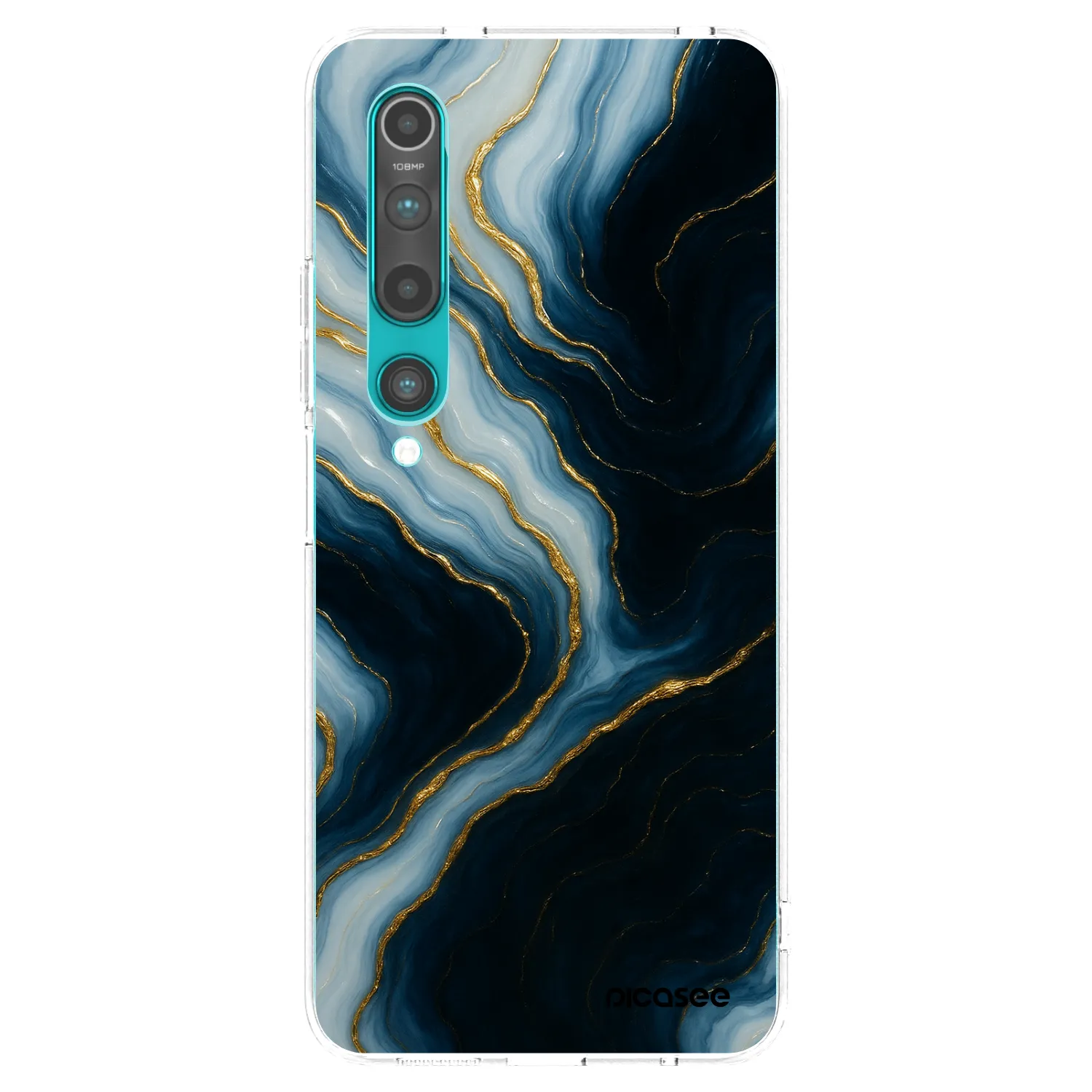 Picasee silikonska prozirna maskica za Xiaomi Mi 10 - Luna