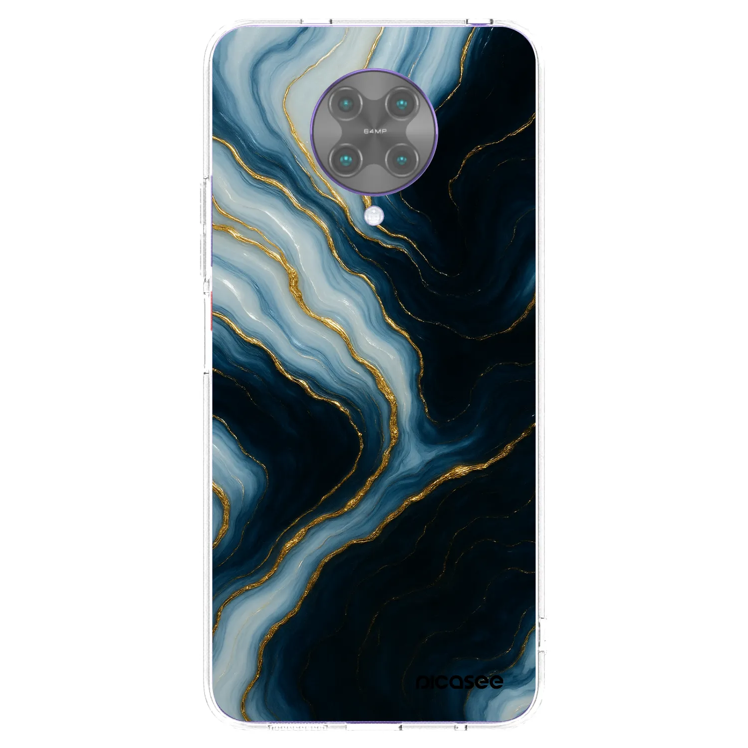 Picasee silikonska prozirna maskica za Xiaomi Poco F2 Pro - Luna