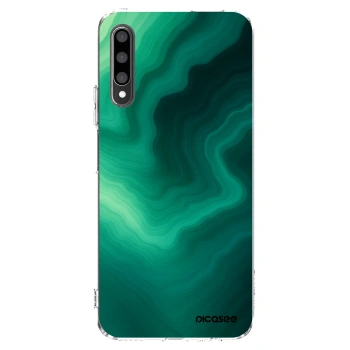 Picasee silikonska prozirna maskica za Honor 9X Pro - Malachite