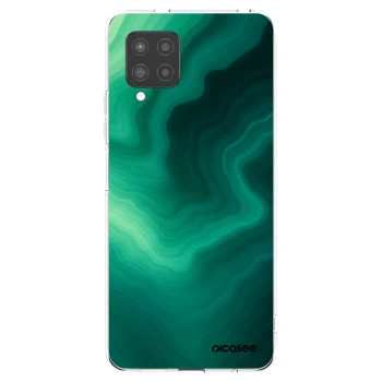 Picasee silikonska prozirna maskica za Samsung Galaxy A42 A426B - Malachite