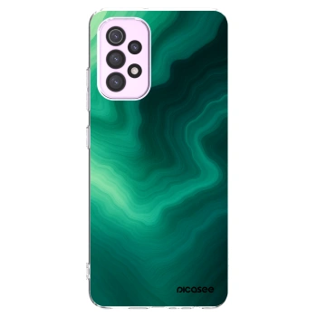 Picasee silikonska prozirna maskica za Samsung Galaxy A32 5G A326B - Malachite