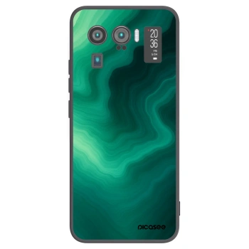 Picasee crna silikonska maskica za Xiaomi Mi 11 Ultra - Malachite