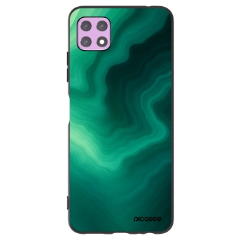 Picasee crna silikonska maskica za Samsung Galaxy A22 A226B 5G - Malachite