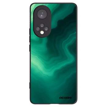 Picasee crna silikonska maskica za Huawei Nova 9 - Malachite