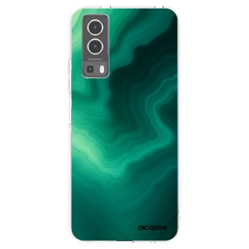 Picasee silikonska prozirna maskica za Vivo Y72 5G - Malachite