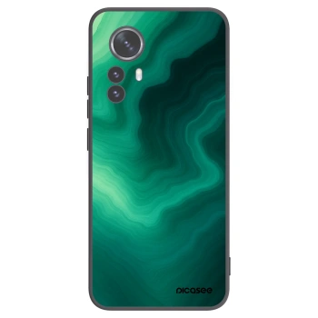 Picasee crna silikonska maskica za Xiaomi 12 Pro - Malachite