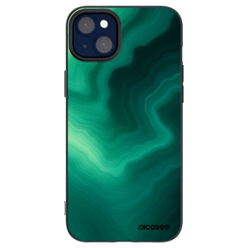 Picasee crna silikonska maskica za Apple iPhone 14 Plus - Malachite