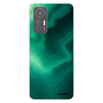 Picasee silikonska prozirna maskica za Xiaomi 12 Lite - Malachite