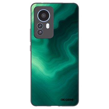 Picasee crna silikonska maskica za Xiaomi 12T - Malachite