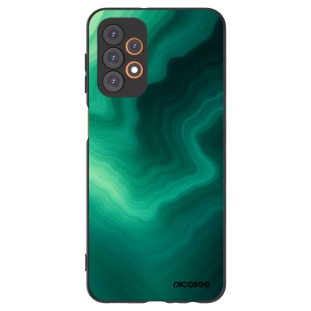 Picasee crna silikonska maskica za Samsung Galaxy A23 A236B 5G - Malachite