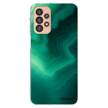 Picasee silikonska prozirna maskica za Samsung Galaxy A23 A236B 5G - Malachite