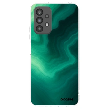 Picasee silikonska prozirna maskica za Samsung Galaxy A73 5G - Malachite