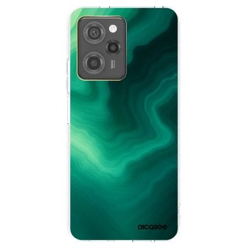 Picasee crna silikonska maskica za Xiaomi Poco X5 Pro - Malachite