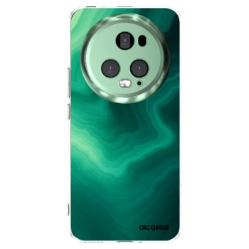 Picasee silikonska prozirna maskica za Honor Magic5 Pro - Malachite