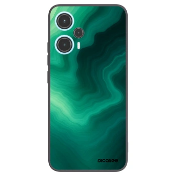 Picasee crna silikonska maskica za Xiaomi Poco F5 - Malachite
