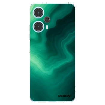 Picasee silikonska prozirna maskica za Xiaomi Poco F5 - Malachite