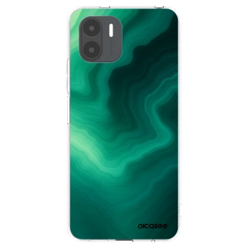 Picasee silikonska prozirna maskica za Xiaomi Redmi A2 - Malachite