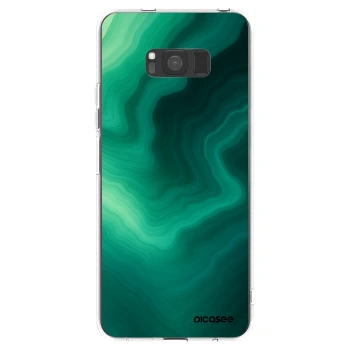 Picasee silikonska prozirna maskica za Samsung Galaxy S8 G950F - Malachite