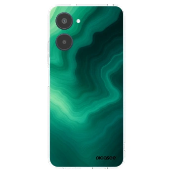 Picasee silikonska prozirna maskica za Realme 10 4G - Malachite